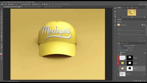 How to Create Baseball Cap Mockup Difference