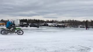 Studs on ice Charlie Lake 2022