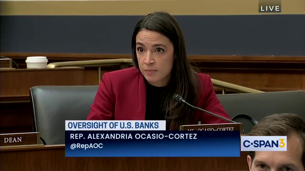 WATCH: AOC Embarrasses Herself In Committee Hearing