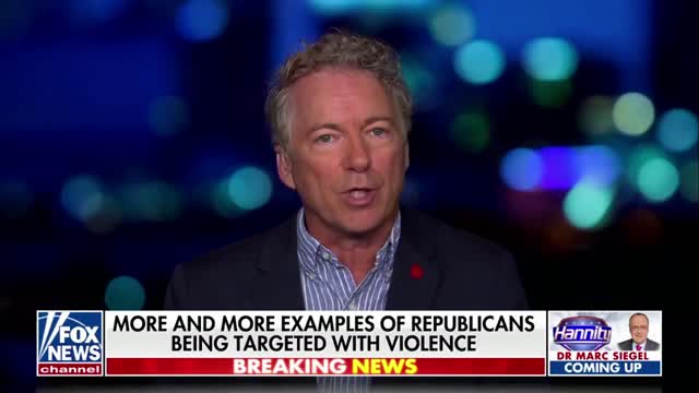 Rand Paul: A Day of Reckoning Is Coming Where People Stop Voting for Democrats and Pursue Law & Order