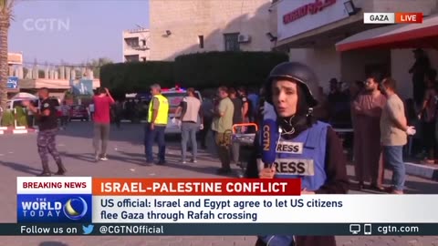reportage sul massacro a Gaza, giornalista in stato di shock