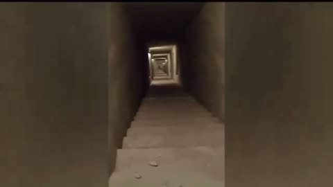 A Tunnel Discovered by regular human that takes him underground from rural area to a mall