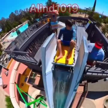 World craziest water slide