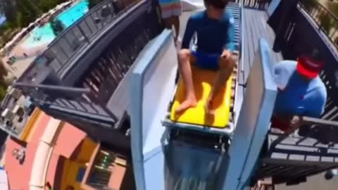 World craziest water slide