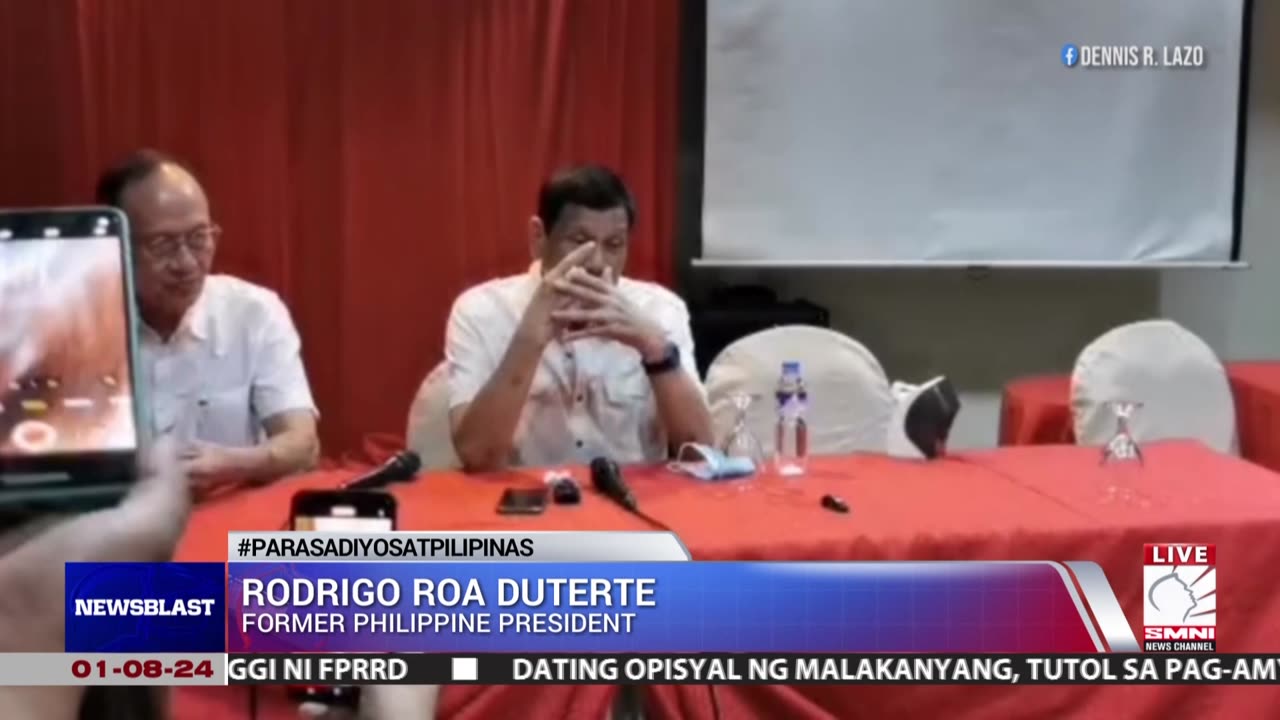 FPRRD, nais makausap si PBBM ukol sa imbestigasyon sa SMNI