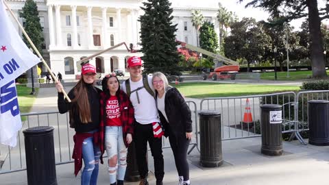 Stop The Steal - Sacramento, CA - Trump Rally