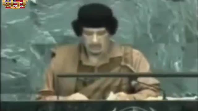 Muammar Gaddafi on Viruses and Vaccines - (UN Speech 9/23/2009)