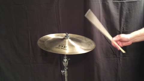 18" Zildjian A series CHINA HIGH cymbal, modern era.