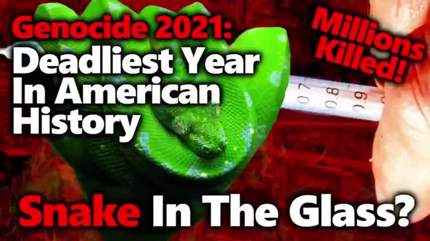 GENOCIDE CONFIRMED: 3.5 MILLION AMERICANS DIED IN 2021. DEADLIEST YEAR EVER IN USA. VACCINE MADNESS!