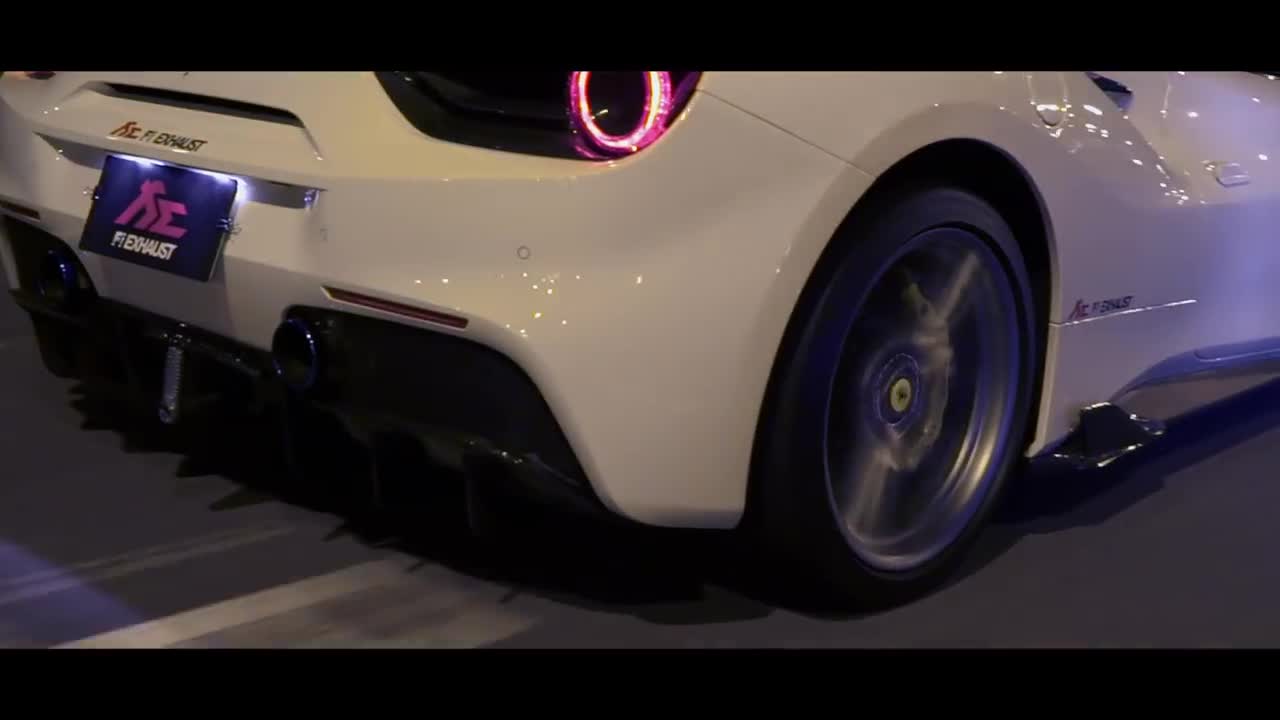 Ferrari 488GTB Epic exhaust