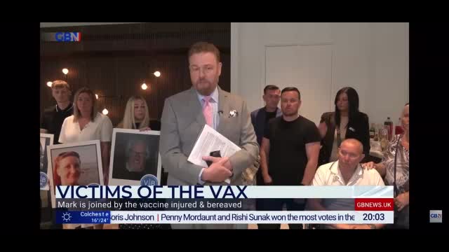 Mark gives vaccine victims a much deserved voice