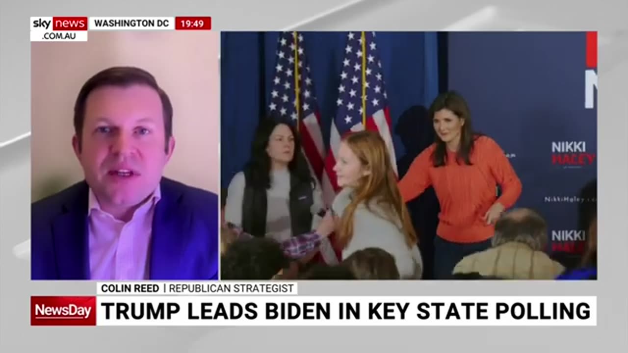 Donald Trump retains healthy lead over Joe Biden