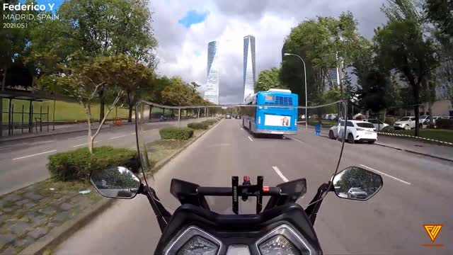 Close call, thanks, wind! 2021.05.11 — MADRID, SPAIN