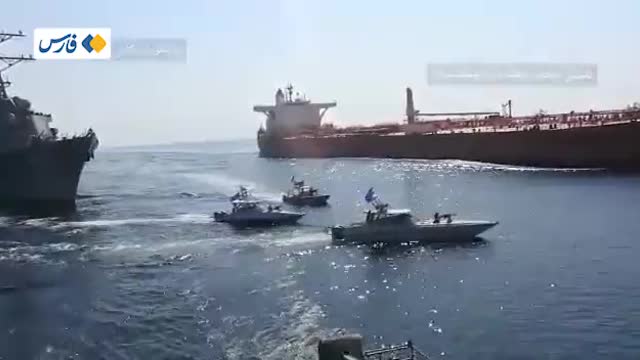 Pictures of the IRGC navy confronting American ships part 2