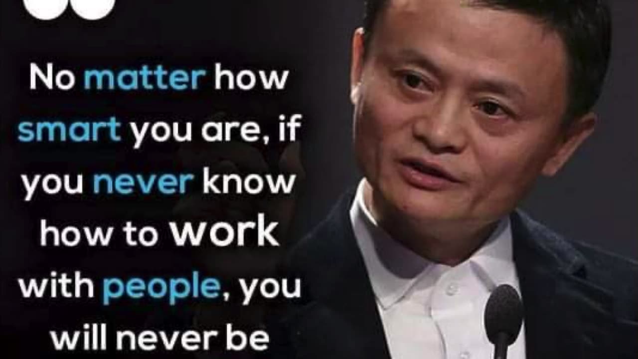 No matter how smart you are, if you never know how to work with people