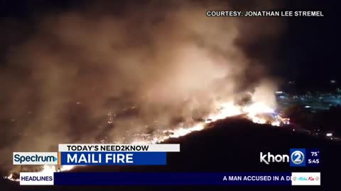 HFD_ Maili brushfire was fireworks-related