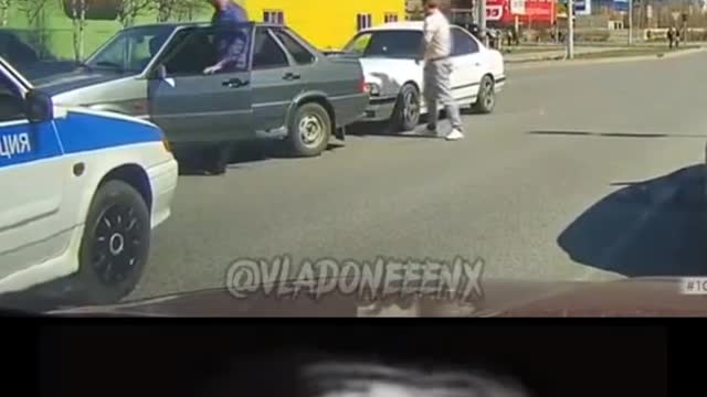 Traffic confusion.