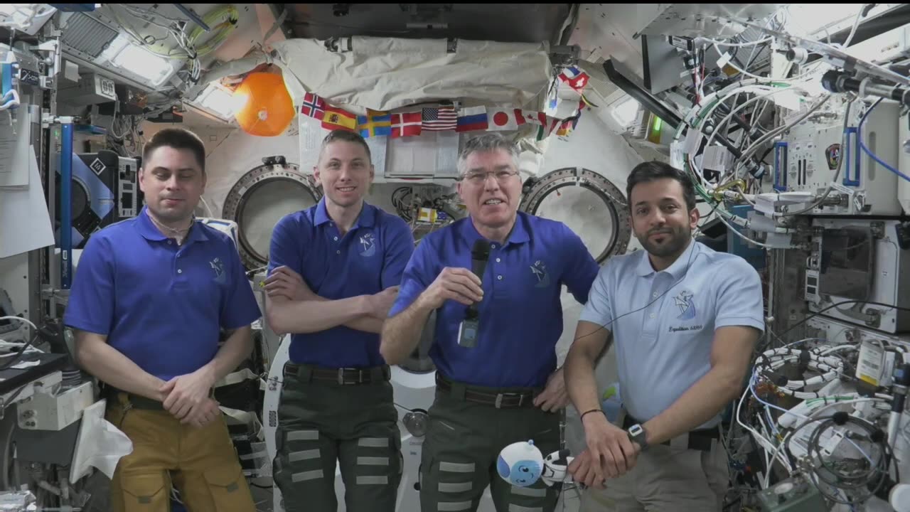 Expedition 69 NASA’s SpaceX Crew-6 Talks with Media Before Station Departure - Aug. 23, 2023