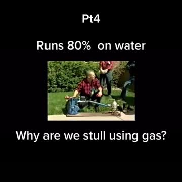 Engine run$ on water.