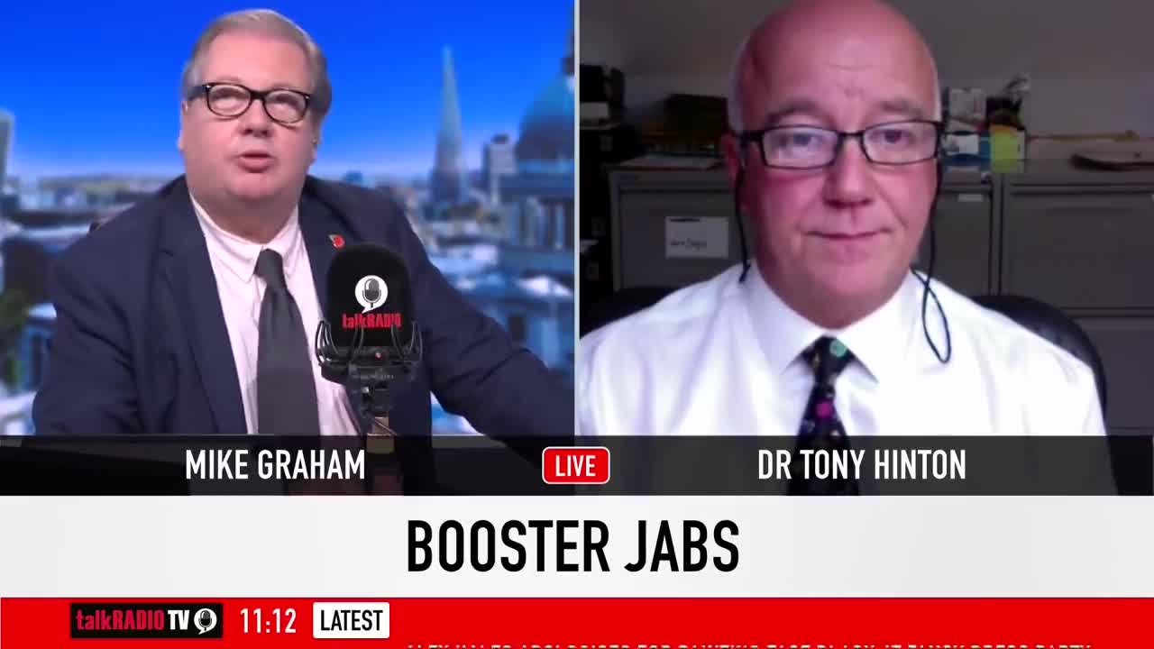 Dr Tony Hinton: 'The aim is not vaccinations, the aim is vaccine passports' - 22.11.2021