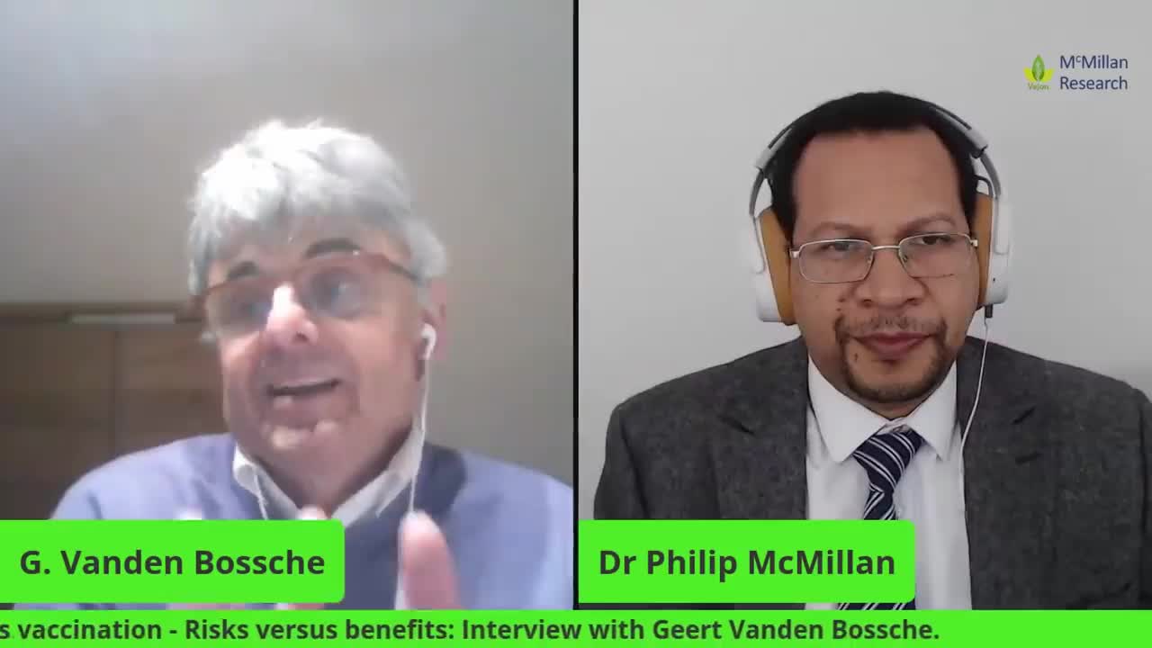 Mass Vaccination in a Pandemic - Benefits versus Risks - Interview with Geert Vanden Bossche