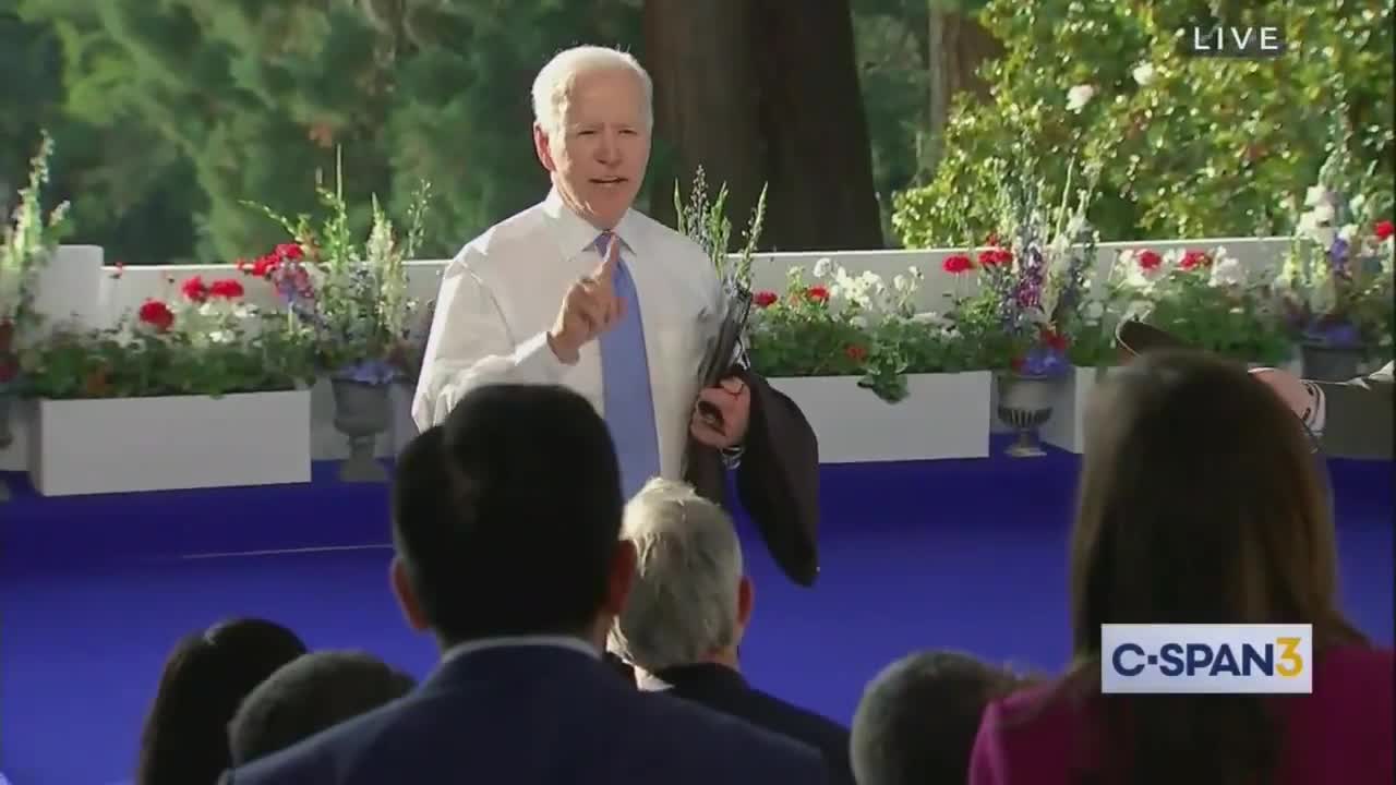 Biden SNAPS at CNN Reporter Over Question on Putin, "What the Hell"