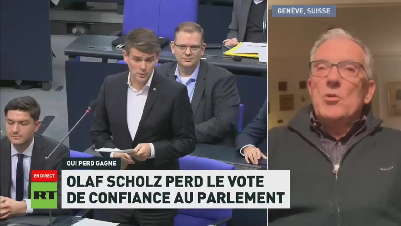 Le chancelier allemand a exigé un vote de confiance au Bundestag dans lequel la défiance l'a emporté