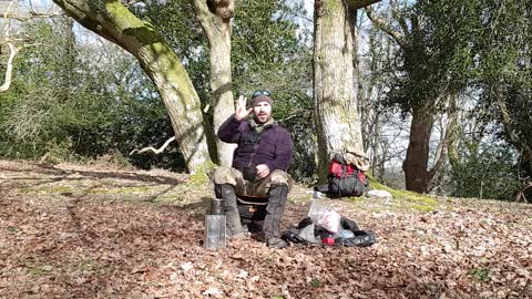 Coffee time to my subscribers and viewers. Castle hill. Ironage fort in the new forest