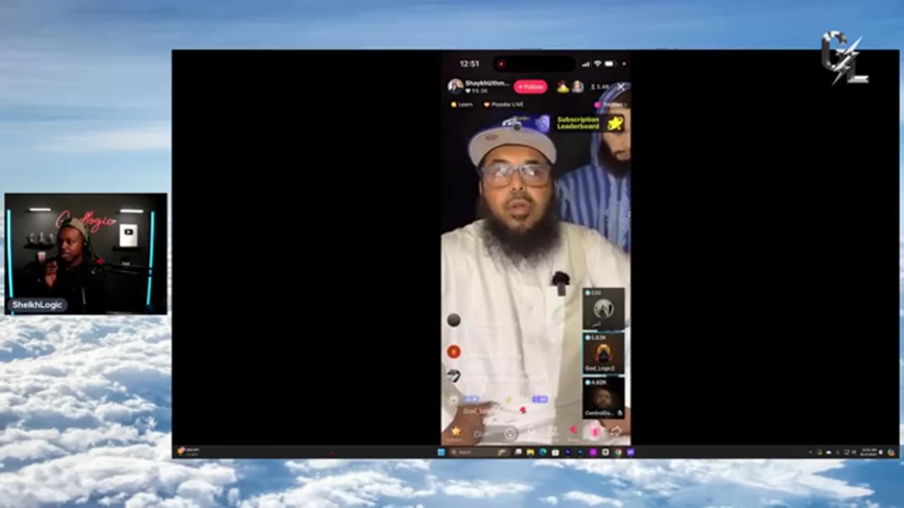 NEW HEATED DEBATE_ Sheikh Uthman DEBATES GodLogic LIVE ON TIKTOK