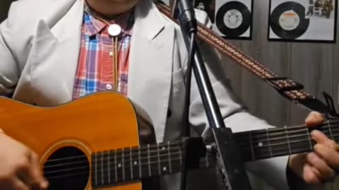 Trent Page's Martin Sigma guitar.