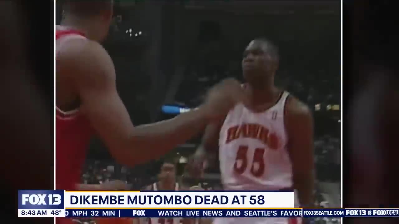 Dikembe Mutombo dies at 58