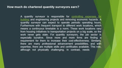 quantity surveyor Live online