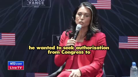 Tulsi Gabbard: White House Threatened Me Over Middle East Bombing Opposition