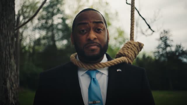 IRONY: Dem Sen Candidate (KY) does campaign ad in noose to remind ppl of Dem Slave system.