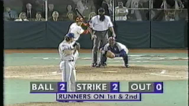 Le 5 ime match de la série mondial de 1993 Jays de Toronto vs Braves D'Atlanta