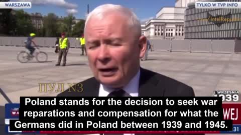 Kaczynski: Poland will seek reparations from Germany for their actions in Poland during WW2