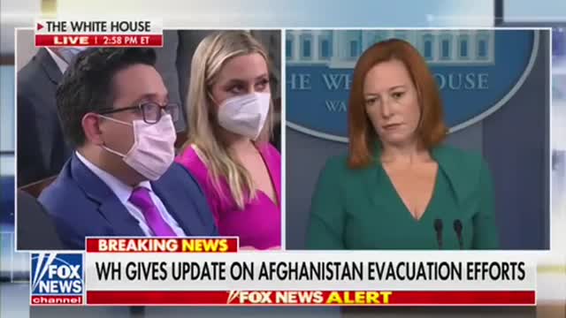 Psaki says no one is entering the US without thorough screening