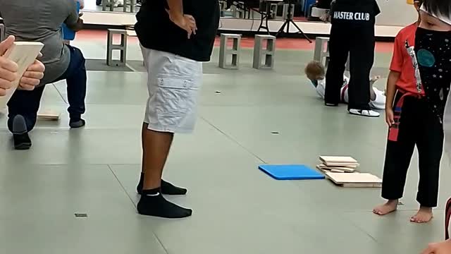 Large and Medium boards for Board Breaking Class.