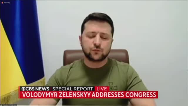 Zelenskyy: "I am addressing the President Biden ... I wish you to be the leader of the world