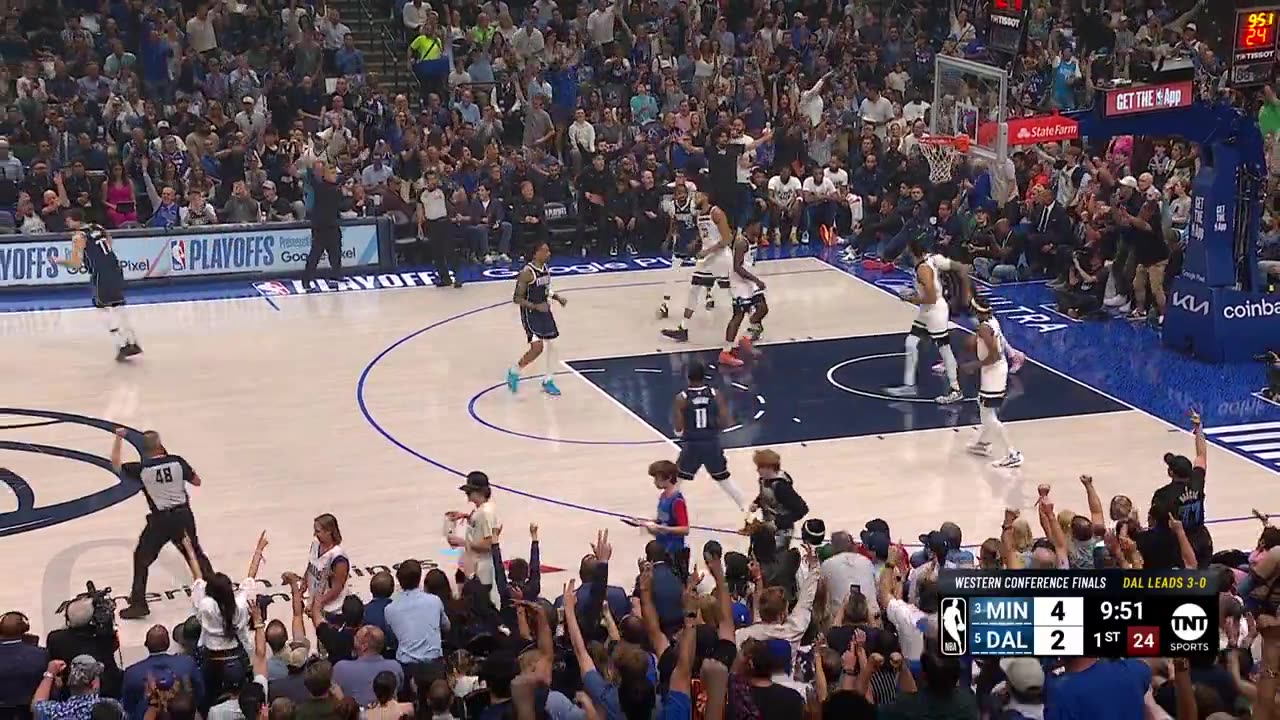 NBA - Luka drains from deep early 🔥