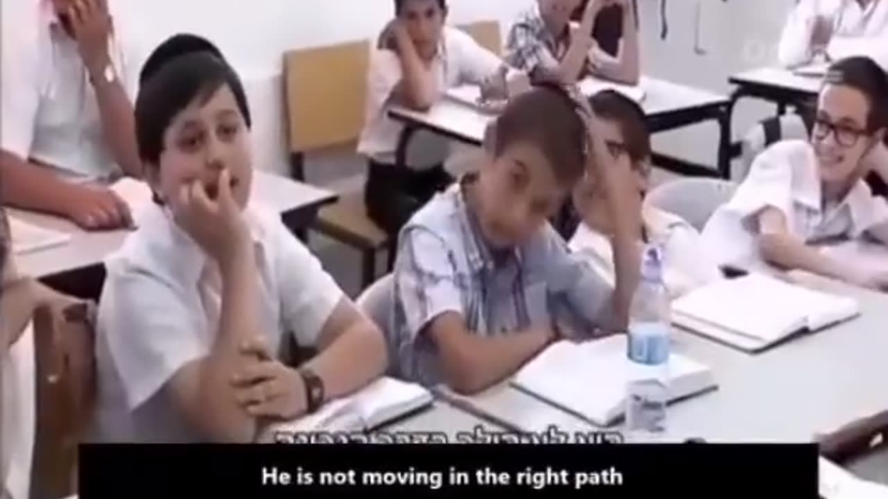 Israel school - listen to what they teach their kids