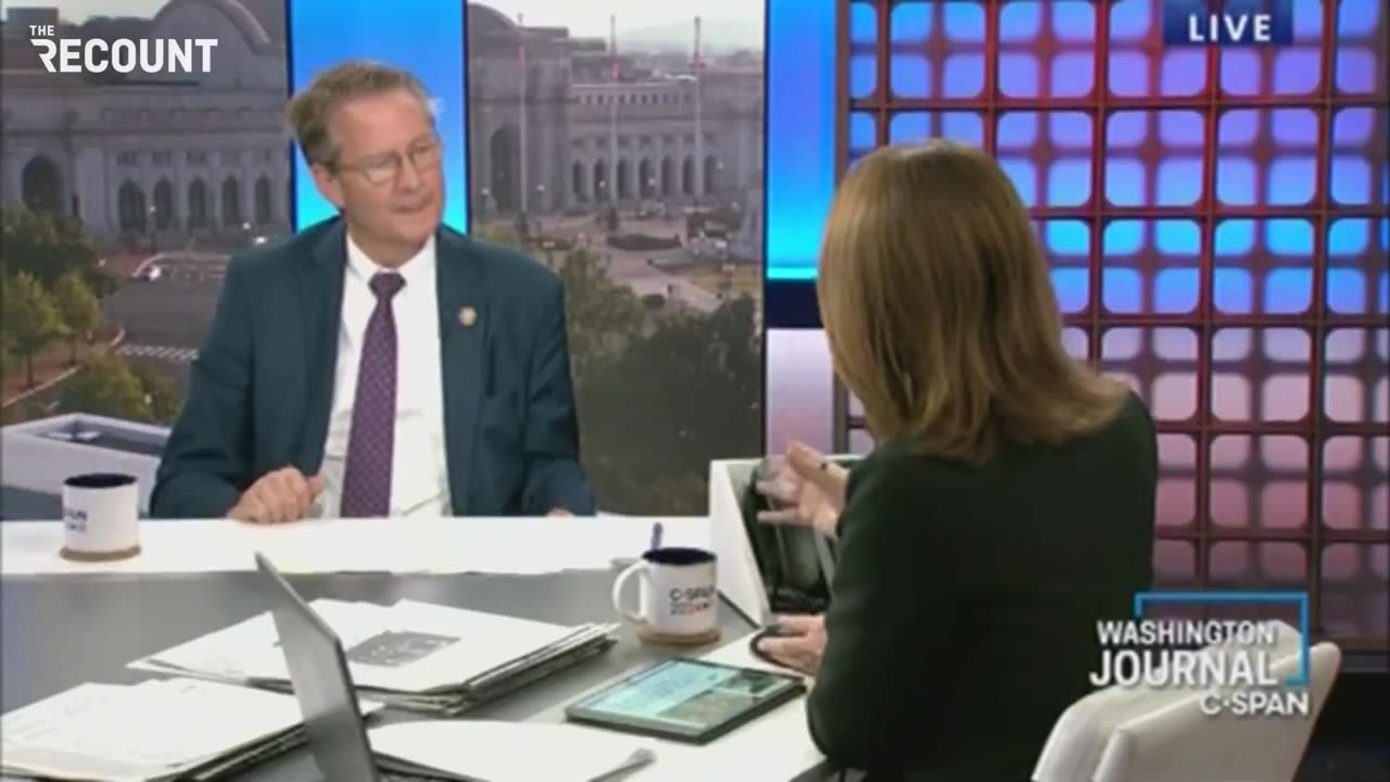 CSPAN Host tries to correct Tim Burchett for mispronouncing Kamala Harris’ name.