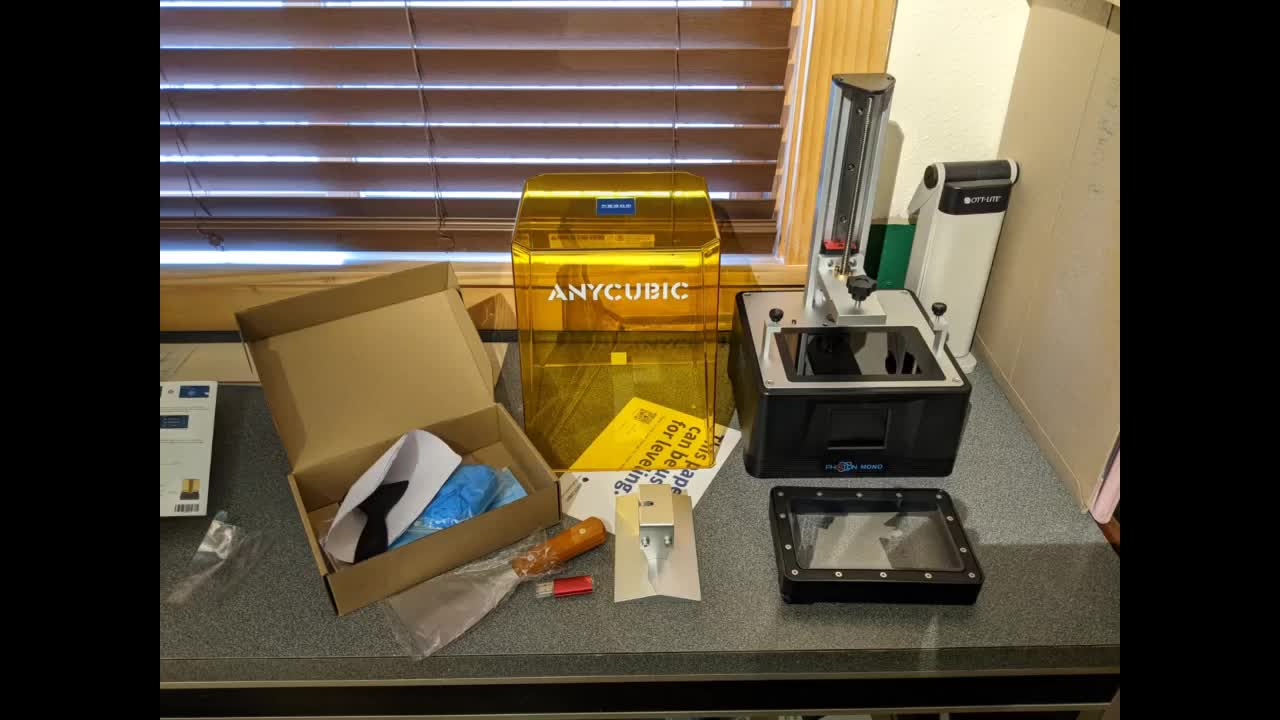 Review: ANYCUBIC Resin 3D Printer, Photon Mono 4K 6.23" Monochrome UV LCD 3D Printer Fast Print...