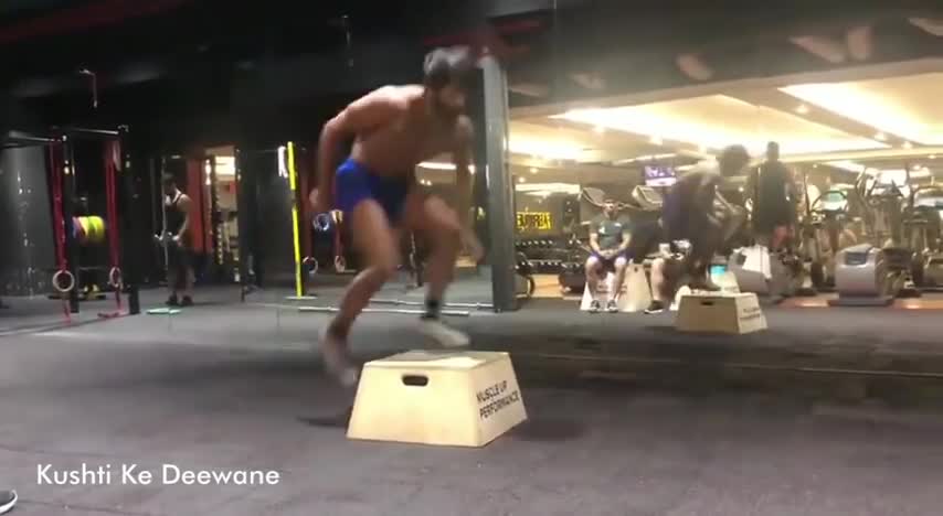 Wrestler Bajrang Punia Crossfit Workout