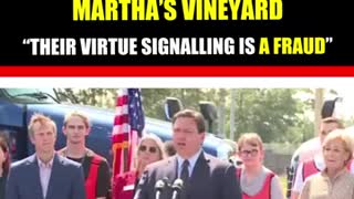 DeSantis takes VICTORY LAP after sending migrants to Martha's Vineyard