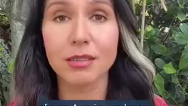 Senator Tulsi Gabbard explained the USA funded 25-30 biolabs in Ukraine