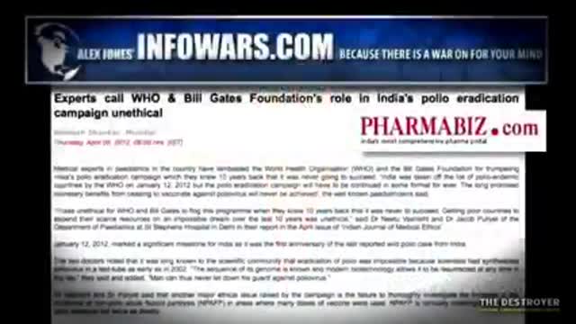 Eugenics - The Depopulation Storm To Bring In The NWO