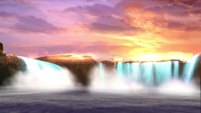 This waterfall is too beautiful