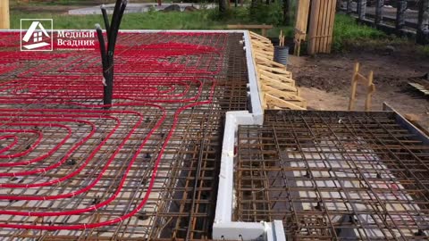 Фундамент для строительства дома с одной спальней в Москве