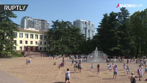 Predsjednica Kolinda Grabar Kitarović u obilasku Sočija